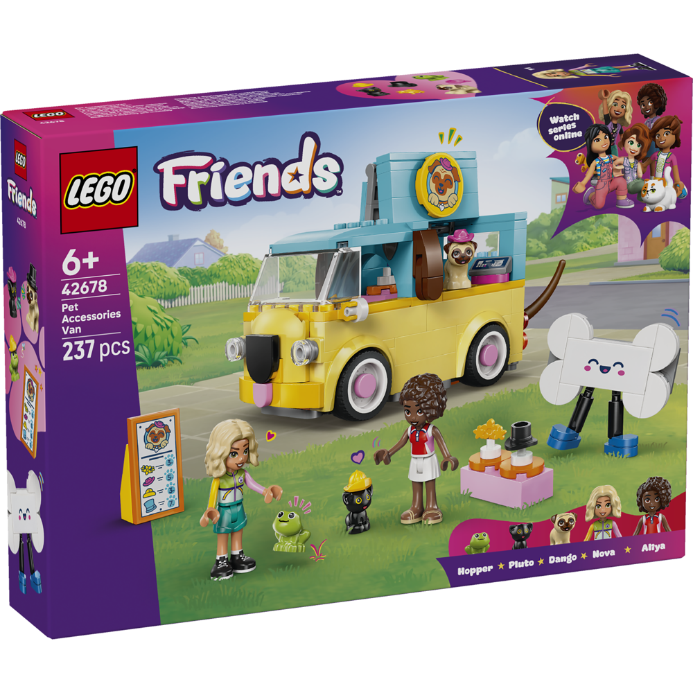 LEGO Friends Pet Accessories Van with Pets 42678
